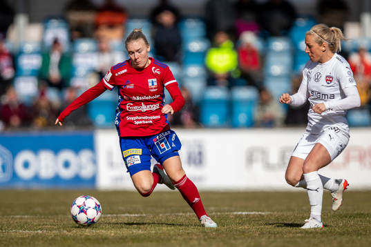 Vittsjös Jutta Rantala och Rosengårds Mia Persson