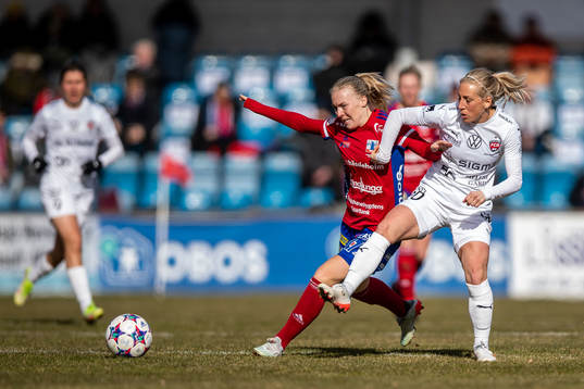 Vittsjös Jutta Rantala och Rosengårds Mia Persson