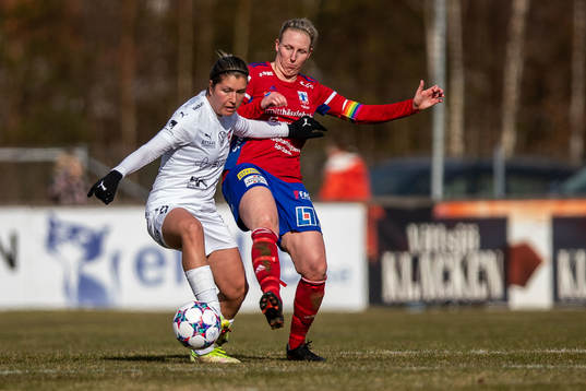 Rosengårds Loreta Kullashi och Vittsjös Sandra Adolfsson