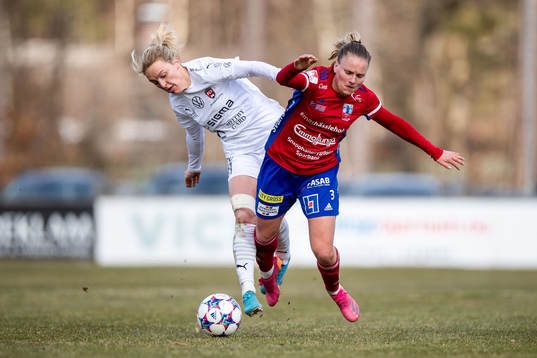 Rosengårds Mimmi Larsson och Vittsjös Julia Tunturi