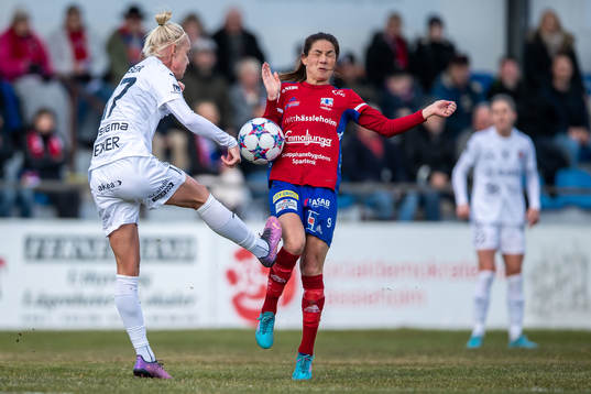Rosengårds Caroline Seger och Vittsjös Lisa Klinga
