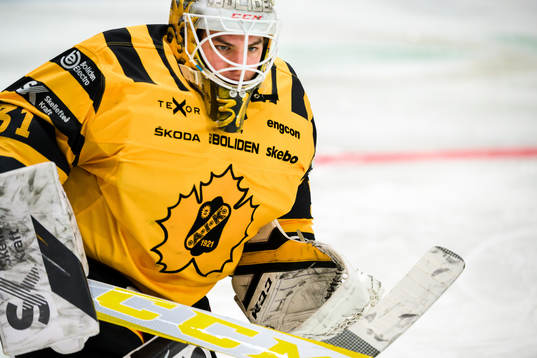 Skellefteås målvakt Strauss Mann