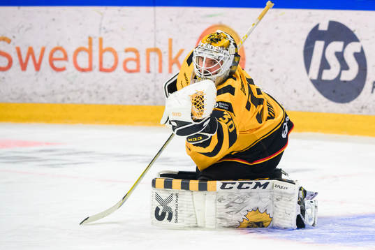 Skellefteås målvakt Gustaf Lindvall