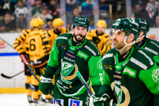Färjestads Jesse Virtanen deppar