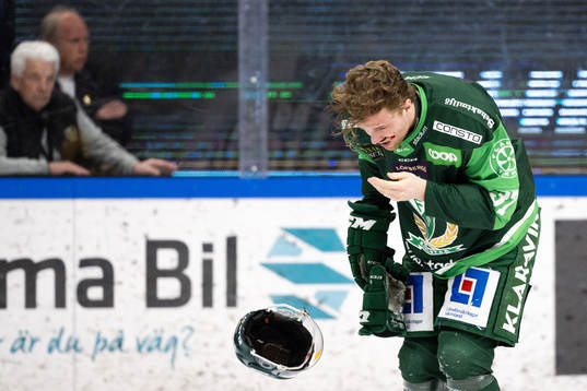 Färjestads Adam Ginning har ont