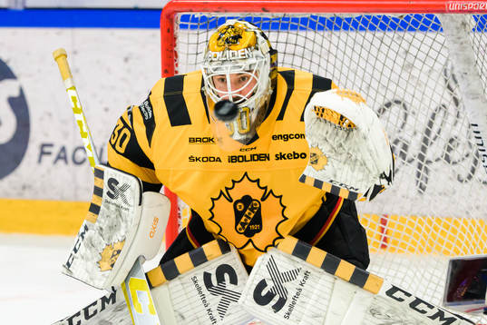 Skellefteås målvakt Gustaf Lindvall