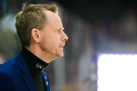 Skellefteås tränare Robert Ohlsson deppar