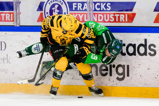 Skellefteås Oskar Nilsson och Färjestads Linus Johansson