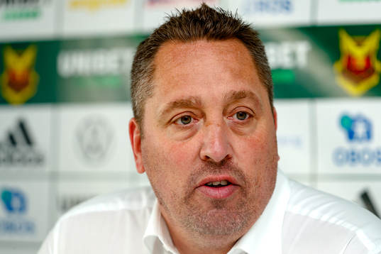 Östersunds tränare Magnus Powell