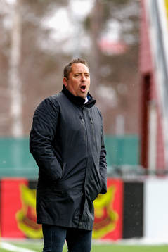 Östersunds tränare Magnus Powell