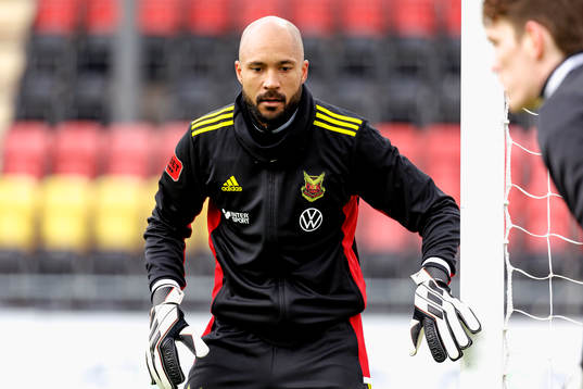 under fotbollsmatchen i Superettan mellan Östersund och
