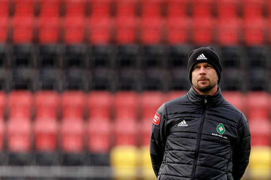 Skövdes tränare Tobias Linderoth