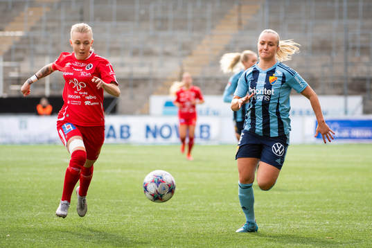 Örebros Nathalie Hoff Persson och Djurgårdens Tove