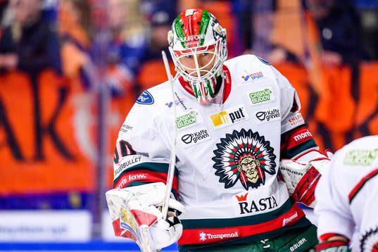 Frölundas målvakt Matthew Tomkins