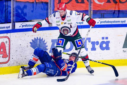 Frölundas Christian Folin och Växjös Ludvig Nilsson