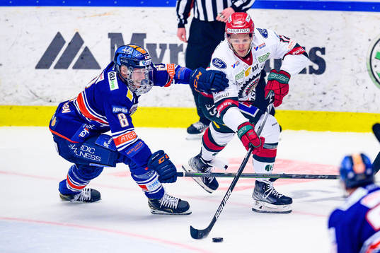 Växjös Ludvig Claesson och Frölundas Max Friberg
