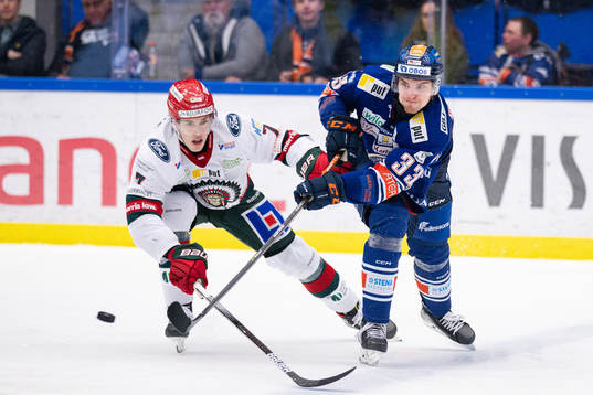 Frölundas Simon Edvinsson och Växjös Julius Nättinen