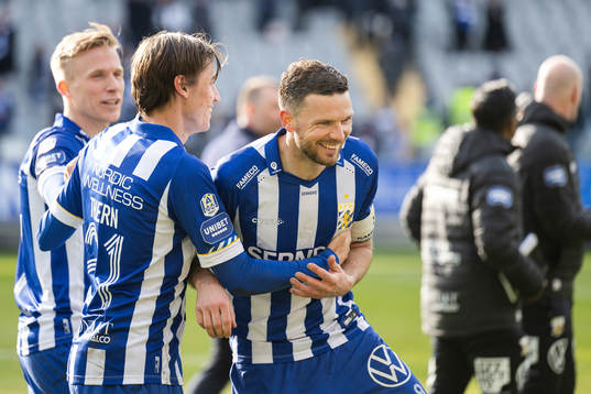 IFK Göteborgs Oscar Wendt , Simon Thern och Marcus Berg