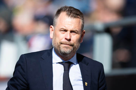 IFK Göteborgs tränare Mikael Stahre innan