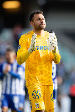 IFK Göteborgs målvakt Warner Hahn