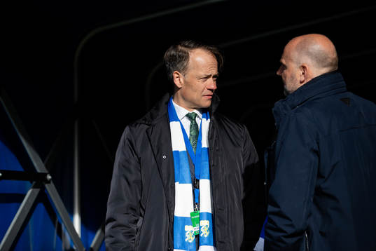 IFK Göteborgs ordförande Richard Berkling och