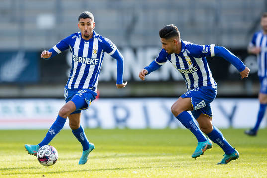 IFK Göteborgs Amir Al-Ammari och Hosam Aiesh