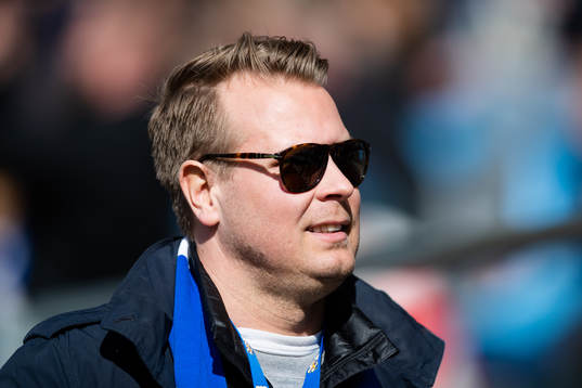 IFK Göteborgs ekonomichef Marcus Hermansson innan