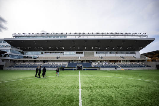 Vy över Studenternas IP