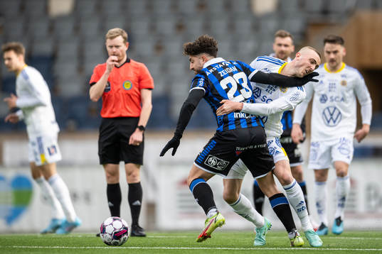Sirius Moustafa Zeidan och Sundsvalls Dennis Olsson