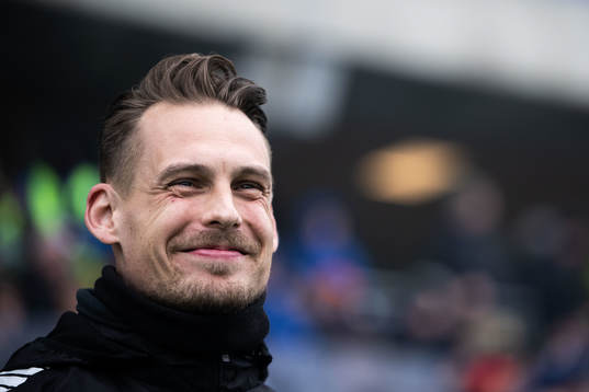 Sirius tränare Daniel Bäckström