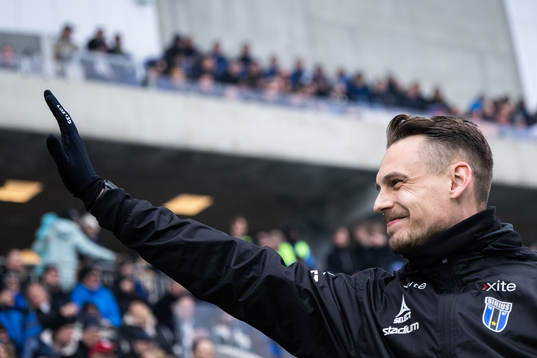 Sirius tränare Daniel Bäckström