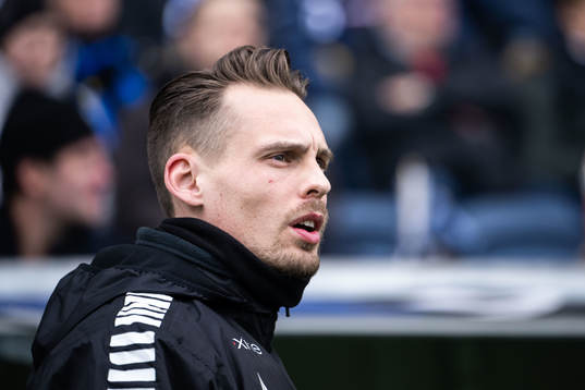 Sirius tränare Daniel Bäckström