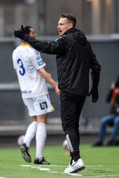 Sirius tränare Daniel Bäckström
