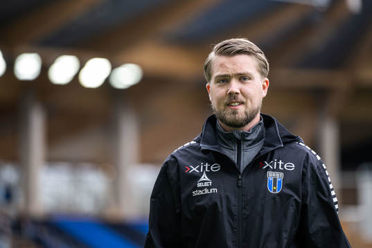 Sirius assisterande tränare Theodor Olsson