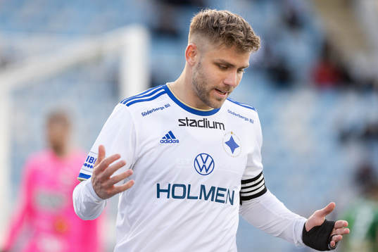 IFK Norrköpings Christoffer Nyman deppar