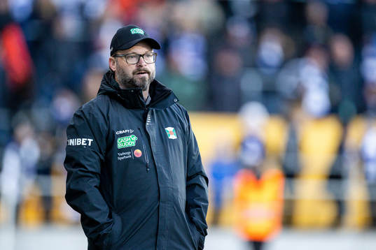 Varbergs tränare Joakim Persson