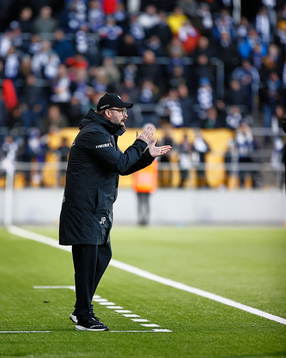 Varbergs tränare Joakim Persson