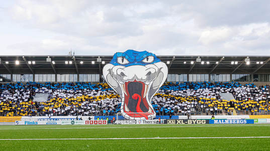 Tifo på Curva Nordahl