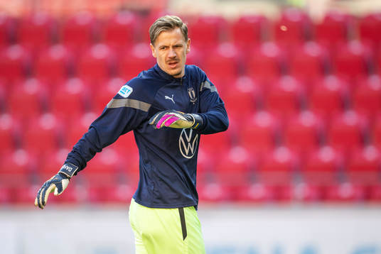 Malmö FFs målvakt Johan Dahlin