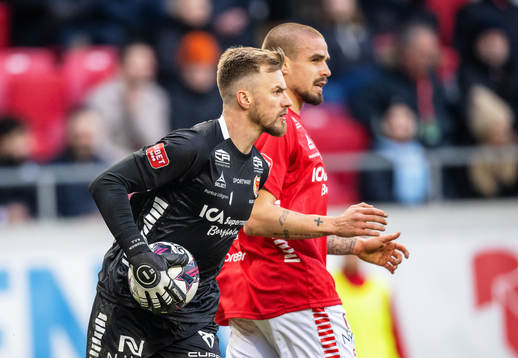 Kalmars målvakt Ricardo Friedrich
