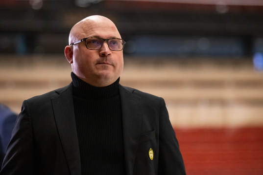 Brynäs tränare Henrik Glaas