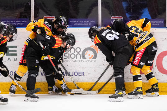 Luleås Petra Nieminen och Viivi Vainikka och Brynäs