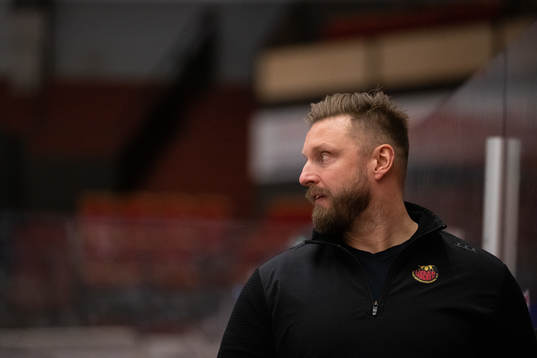 Luleås tränare Mikael Forsberg