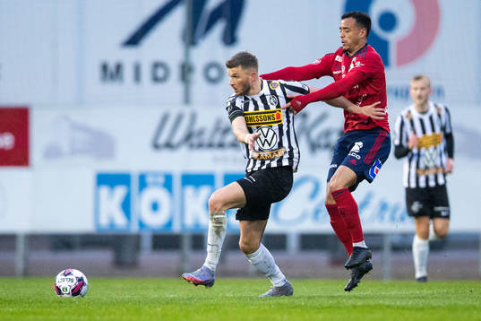 Landskronas Erik Pärsson och Östers Marc Rochester