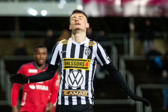 Landskronas Robin Dzabic deppar