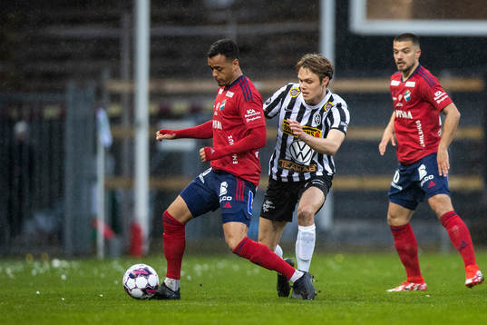 Östers Marc Rochester Sörensen och Landskronas Albin