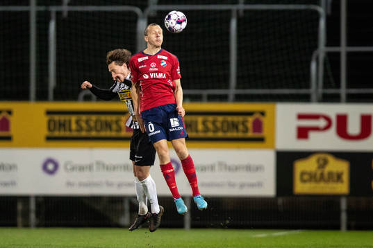 Landskronas Filip Ottosson och Östers Jesper Jonasson