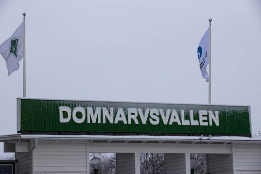 Domnarsvallen innan fotbollsmatchen i Superettan mellan