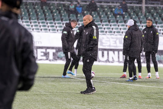 Brages tränare Klebér Saarenpää