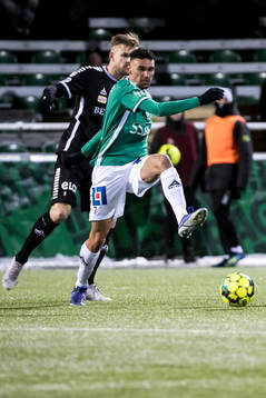 Örebros Erik Björndahl och Lucas Shlimon och Brages